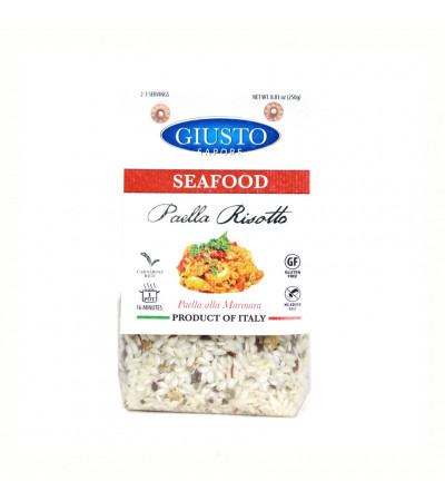 Giusto Sapore Italian Seafood Paella Risotto 250g 8.81oz