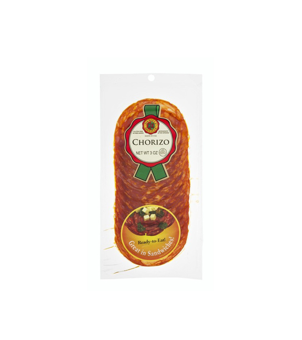Daniele Sliced Chorizo 3oz