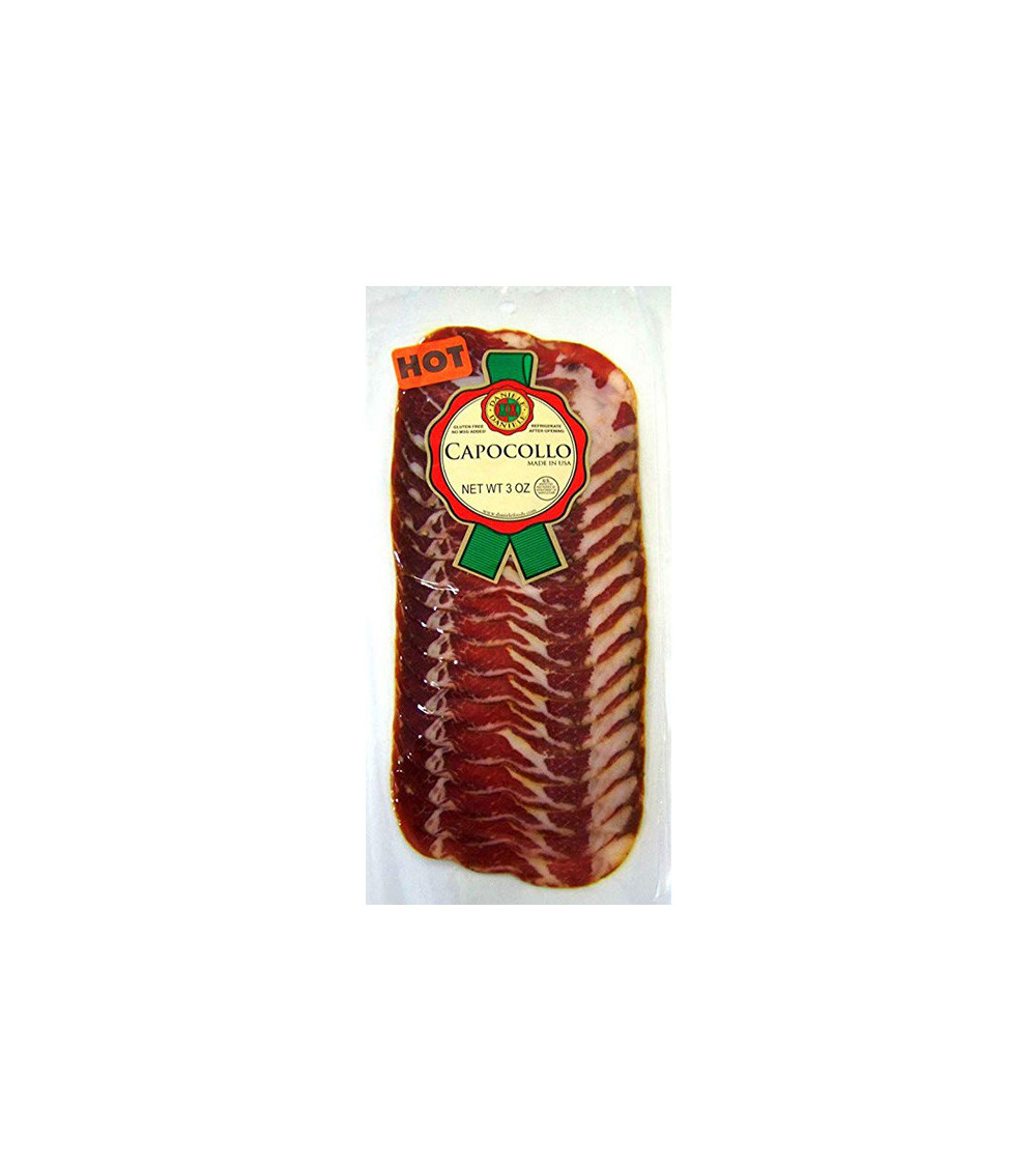 Daniele Sliced Hot Capocollo 3oz