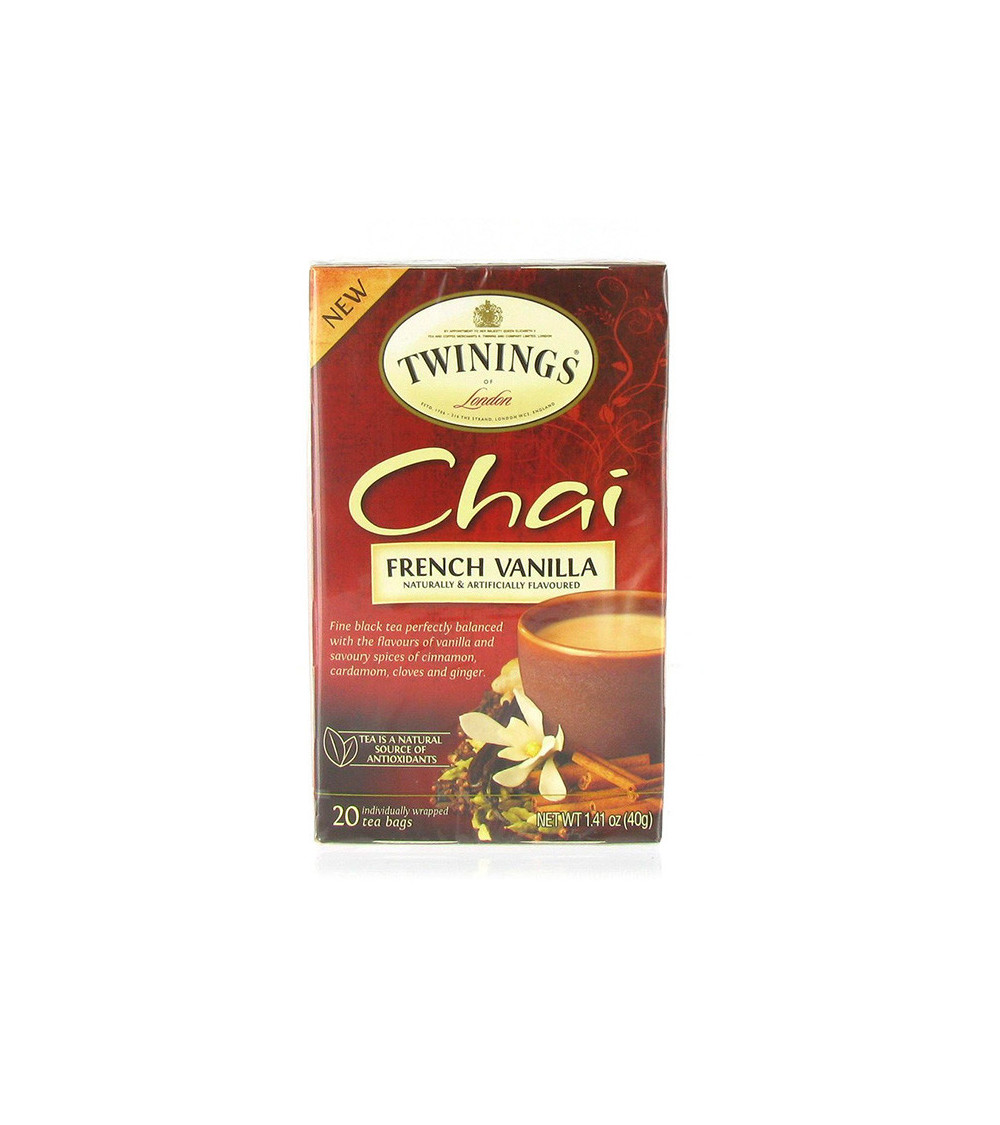 Twinings French Vanilla Chai Tea 20bg 1.41oz