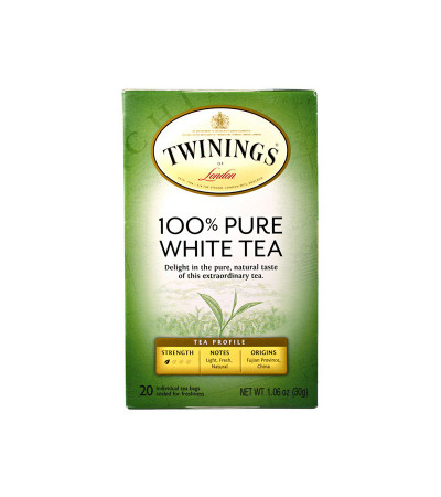 Twinings Pure White Tea 20bg 1.06oz