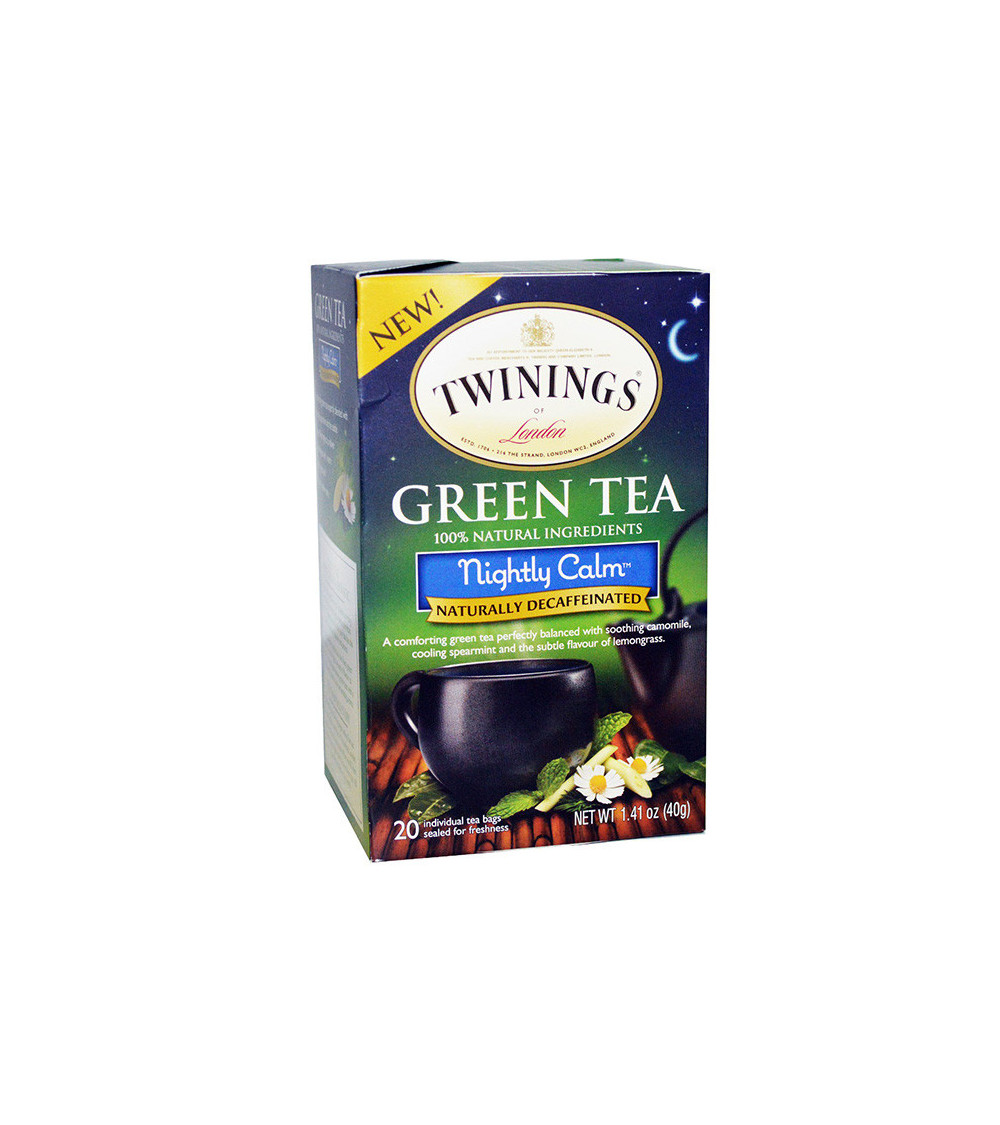 Twinings Green Tea Nighlty Calm 20bg 1.41oz