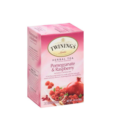 Twinings Decaf Pomegranate Raspberry Tea 20bg 1.41oz