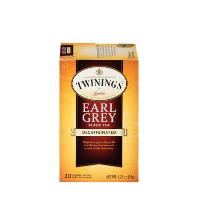Twinings Decaf Earl Grey Tea 20bg 1.41oz