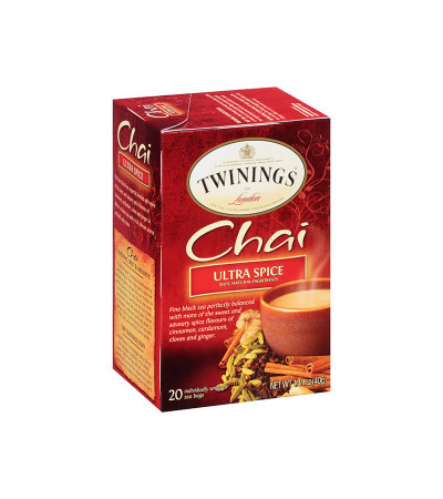 Twinings Ultra-Spice Chai Tea 20bg 1.41oz