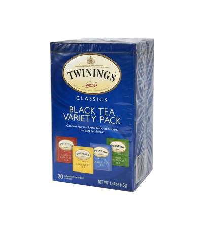 Twinings Variety Pack Tea 20 Bag 1.41oz