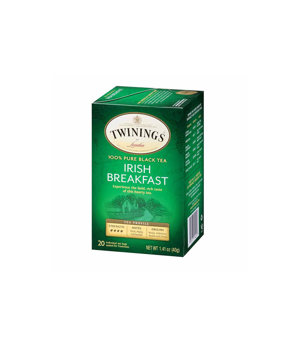 Twinings Irish Breakfast Tea 20bg 1.41oz