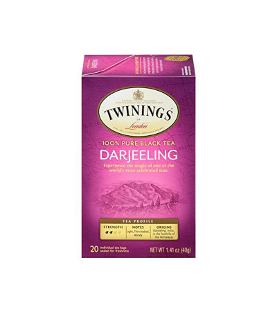 Twinings Darjeeling Tea 20bg 1.41oz