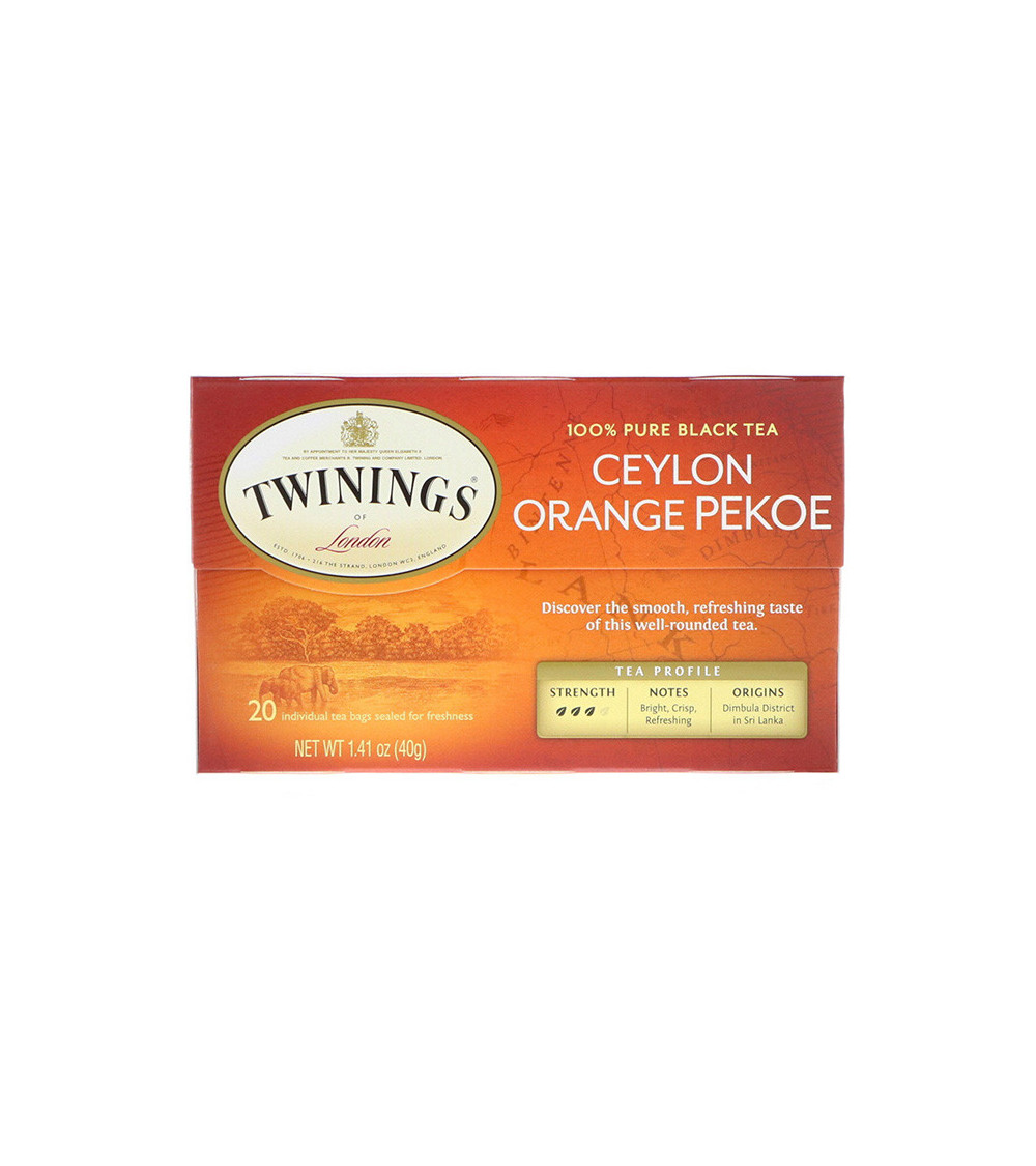 Twinings Ceylon Tea 20bg 1.41oz