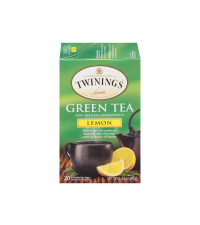 Twinings Green & Lemon Tea 20bg 1.41oz