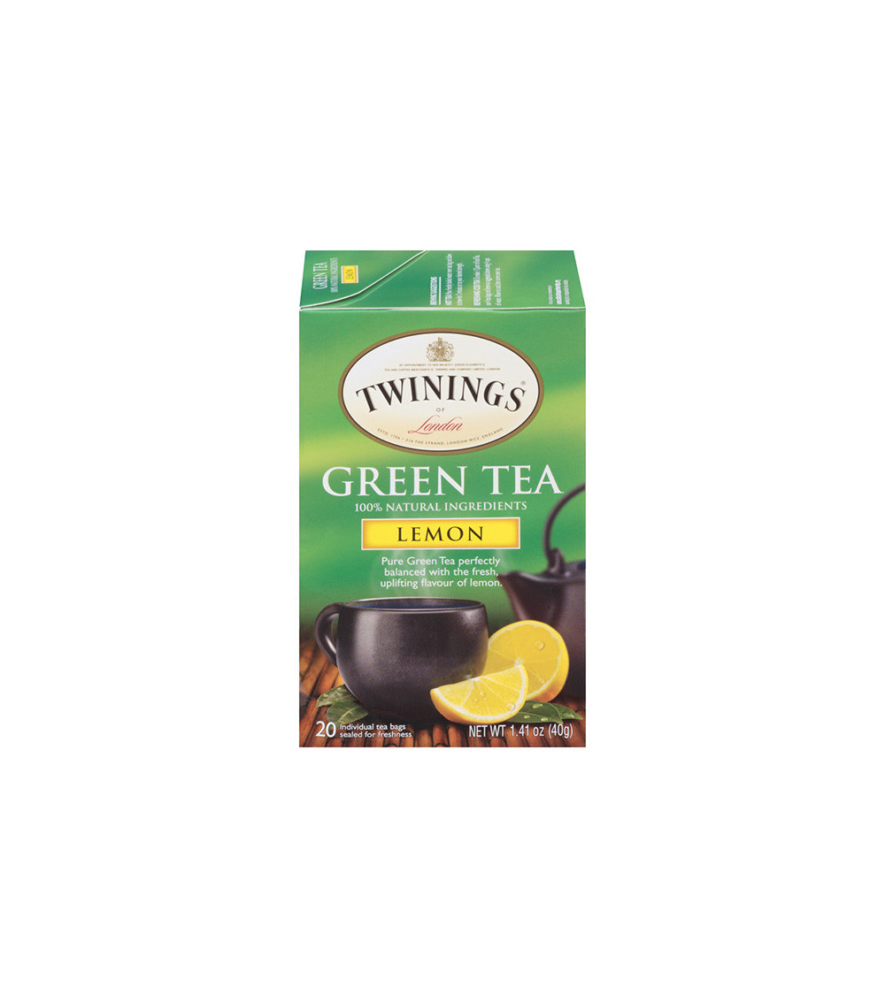 Twinings Green & Lemon Tea 20bg 1.41oz