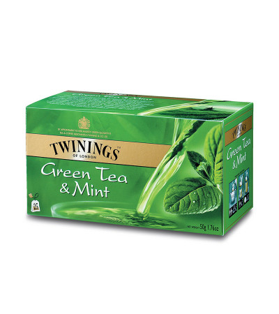 Twinings Green & Mint Tea 20bg 1.41oz