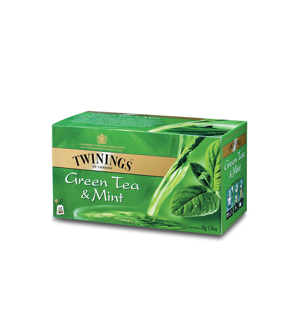 Twinings Green & Mint Tea 20bg 1.41oz
