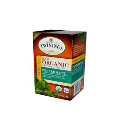 Twinings Organic Peppermint Tea 20bg 1.27oz