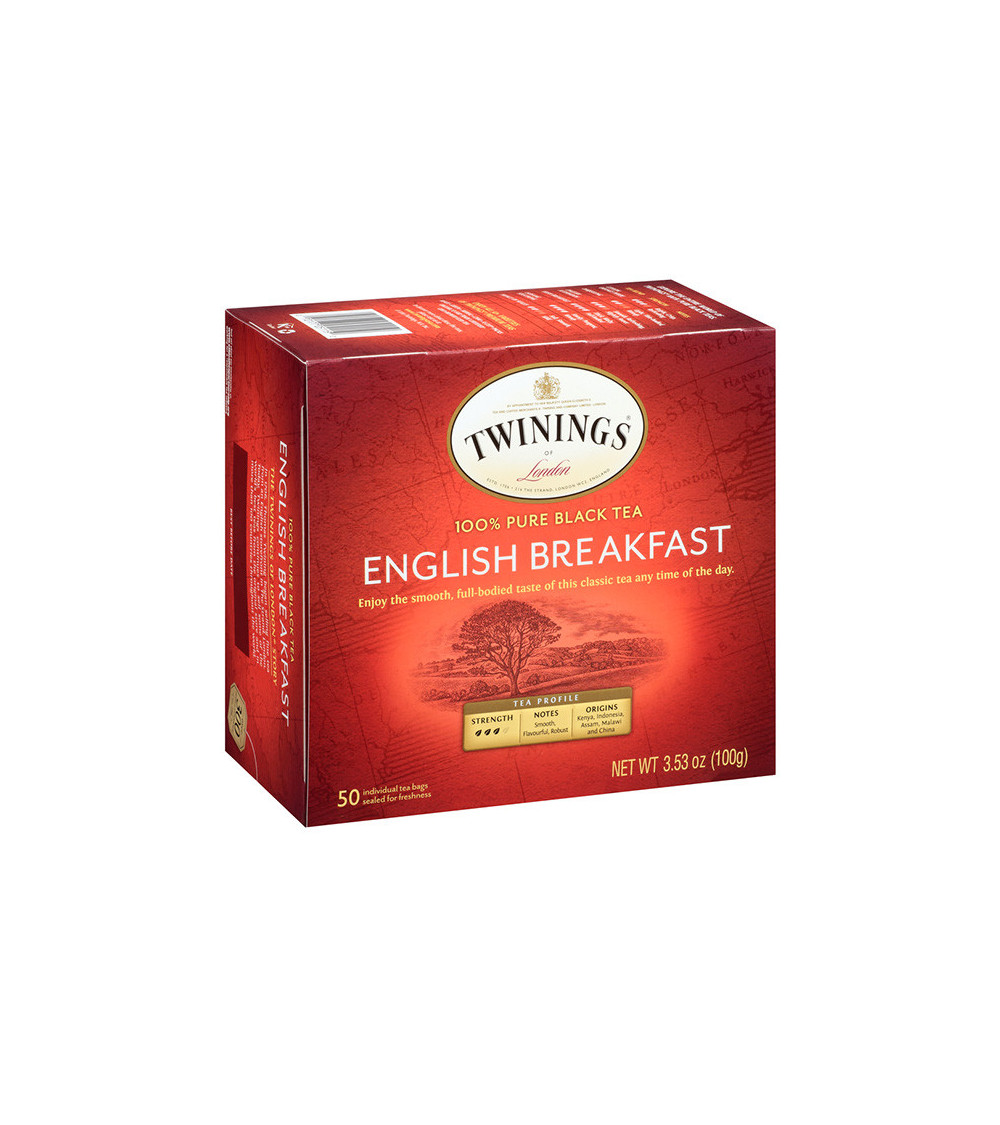 Twinings English Breakfast Tea 50bg 3.5oz