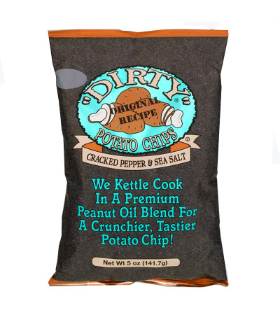 Dirty Chips Pepper & Seasalt 5 oz