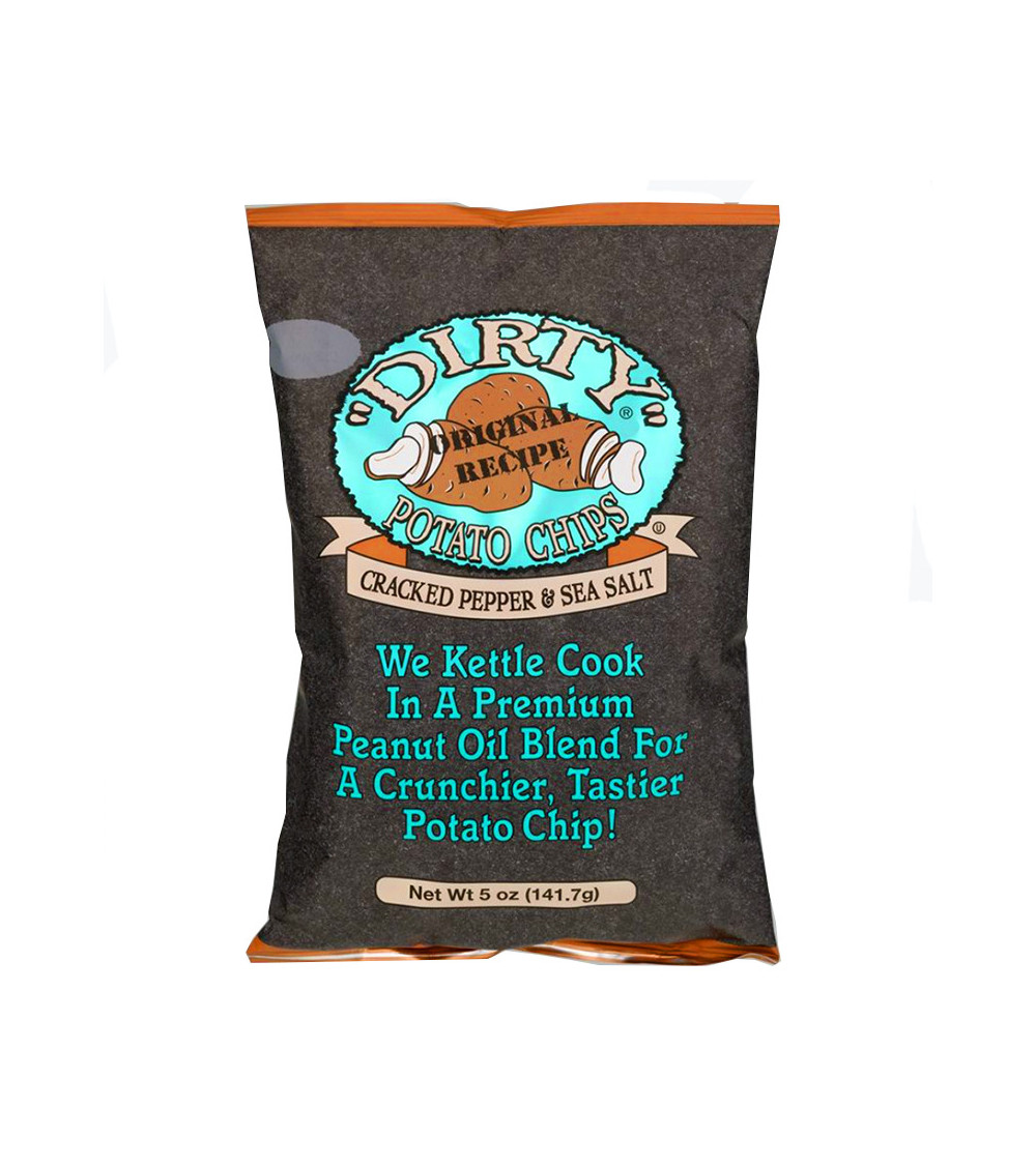 Dirty Chips Pepper & Seasalt 5 oz