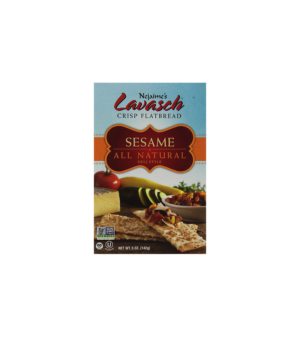 Mariner Deli Style Lavasch Crisp Bread Sesame 5oz
