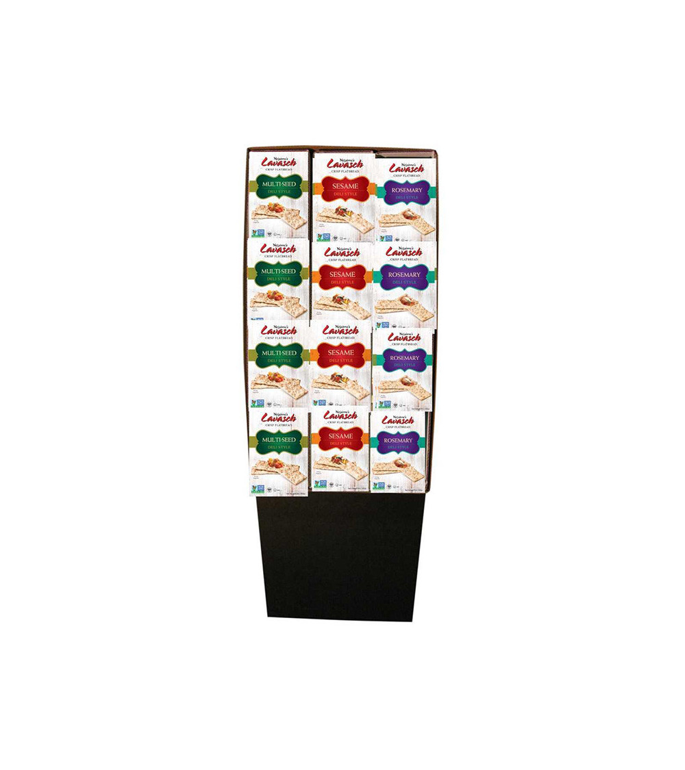Mariner Assorted Lavash Crisp Bread Shipper 60 ct