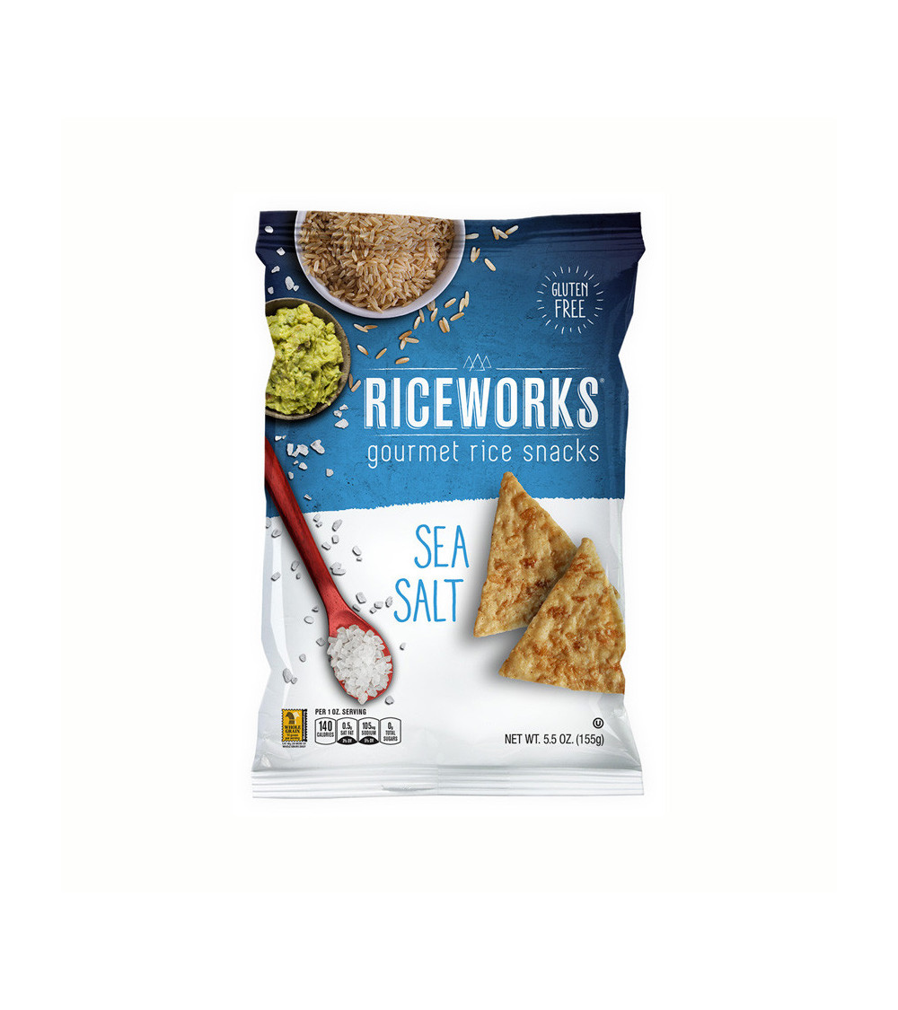 Riceworks Sea-Salt Rice Chips 5.5 oz