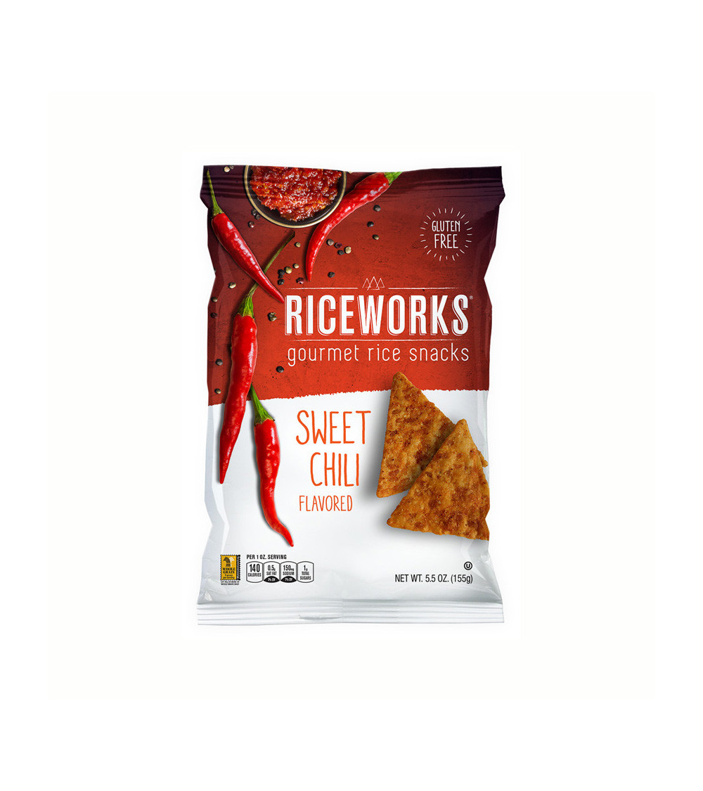 Riceworks Sweet Chili Rice Chips 5.5 oz
