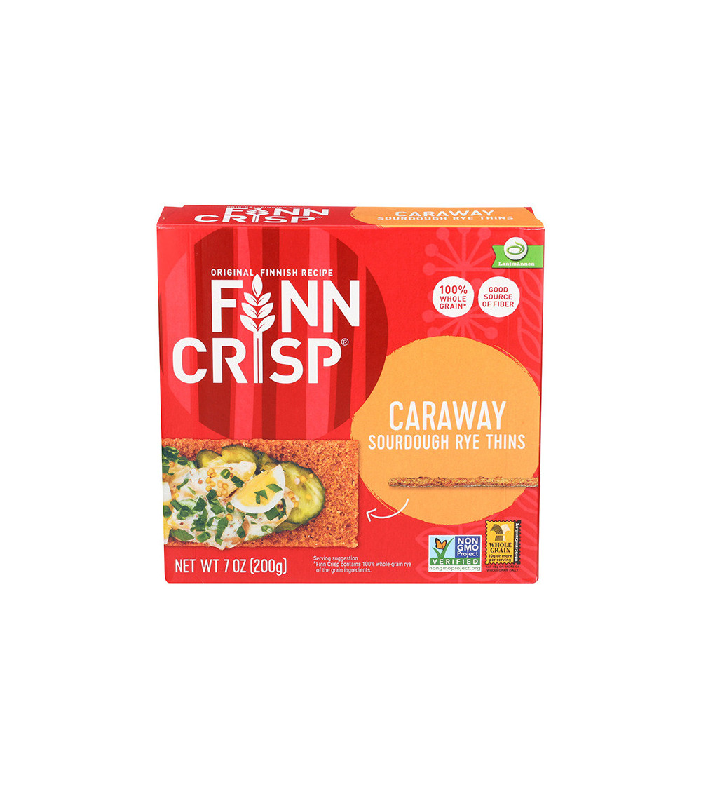 Finn Crisp Caraway Thin 7oz