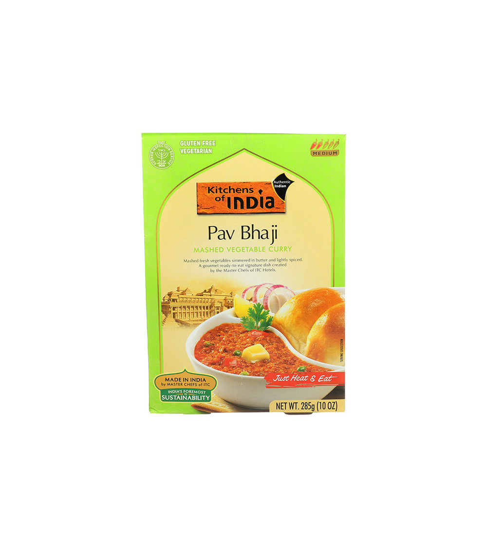 Kitchens Of India Pav Bhaji-Mashed Veggie Curry 10oz