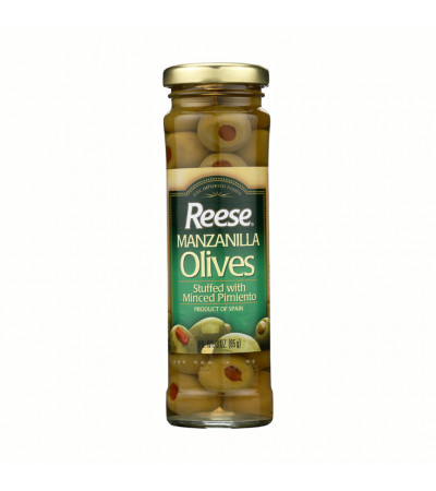 Reese Pimiento Stuffed Placed Olives 3oz