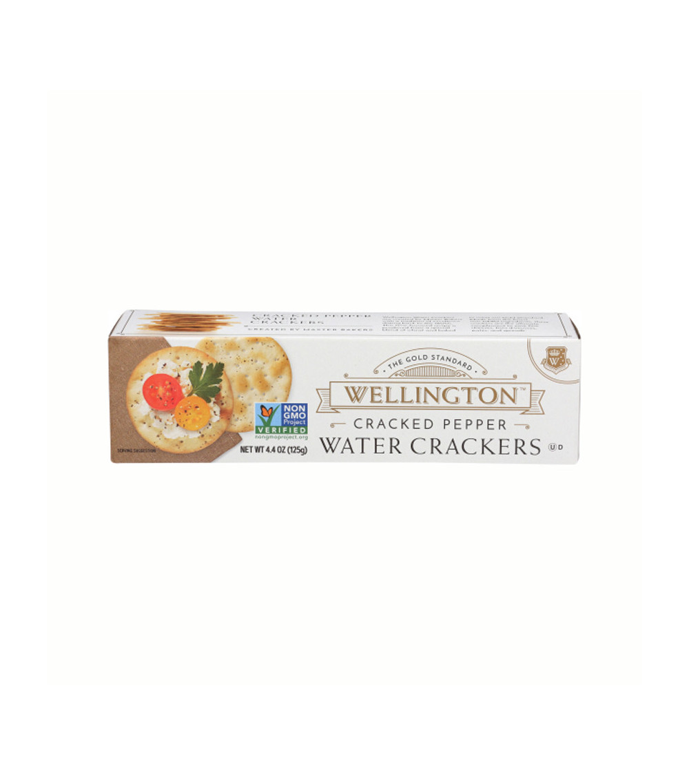 Wellington Cracked Pepper Water Cracker 4.4oz