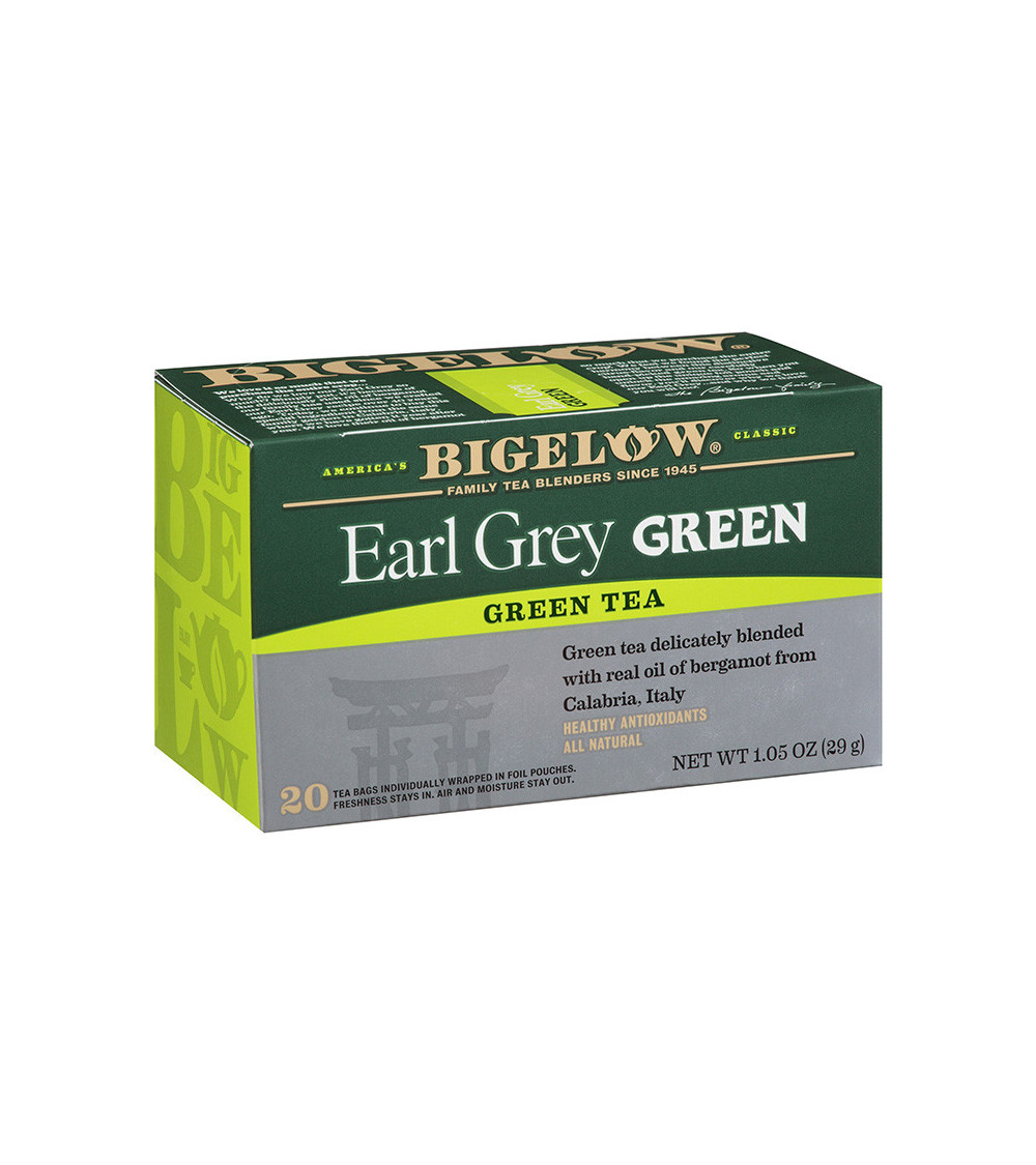 Bigelow Earl Grey Green Tea 20bg 1.05 oz