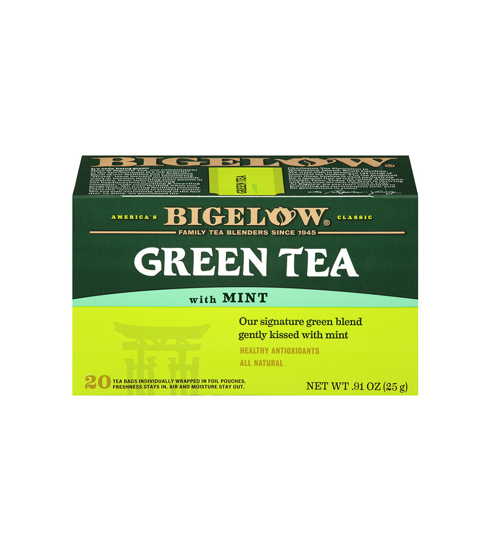 Bigelow Mint Green Tea 20bg 0.91 oz