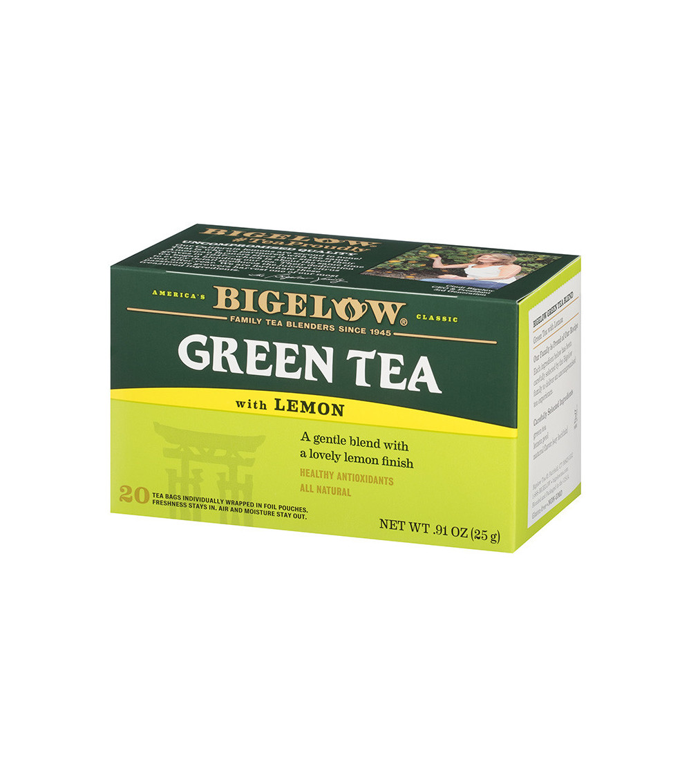 Bigelow Lemon Green Tea 20bg 0.91 oz