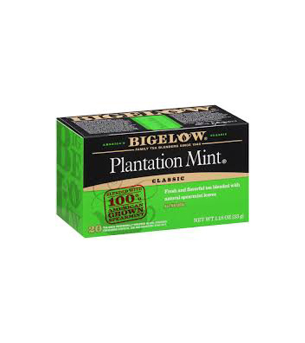 Bigelow Plantation Mint Tea 20bg 1.18 oz