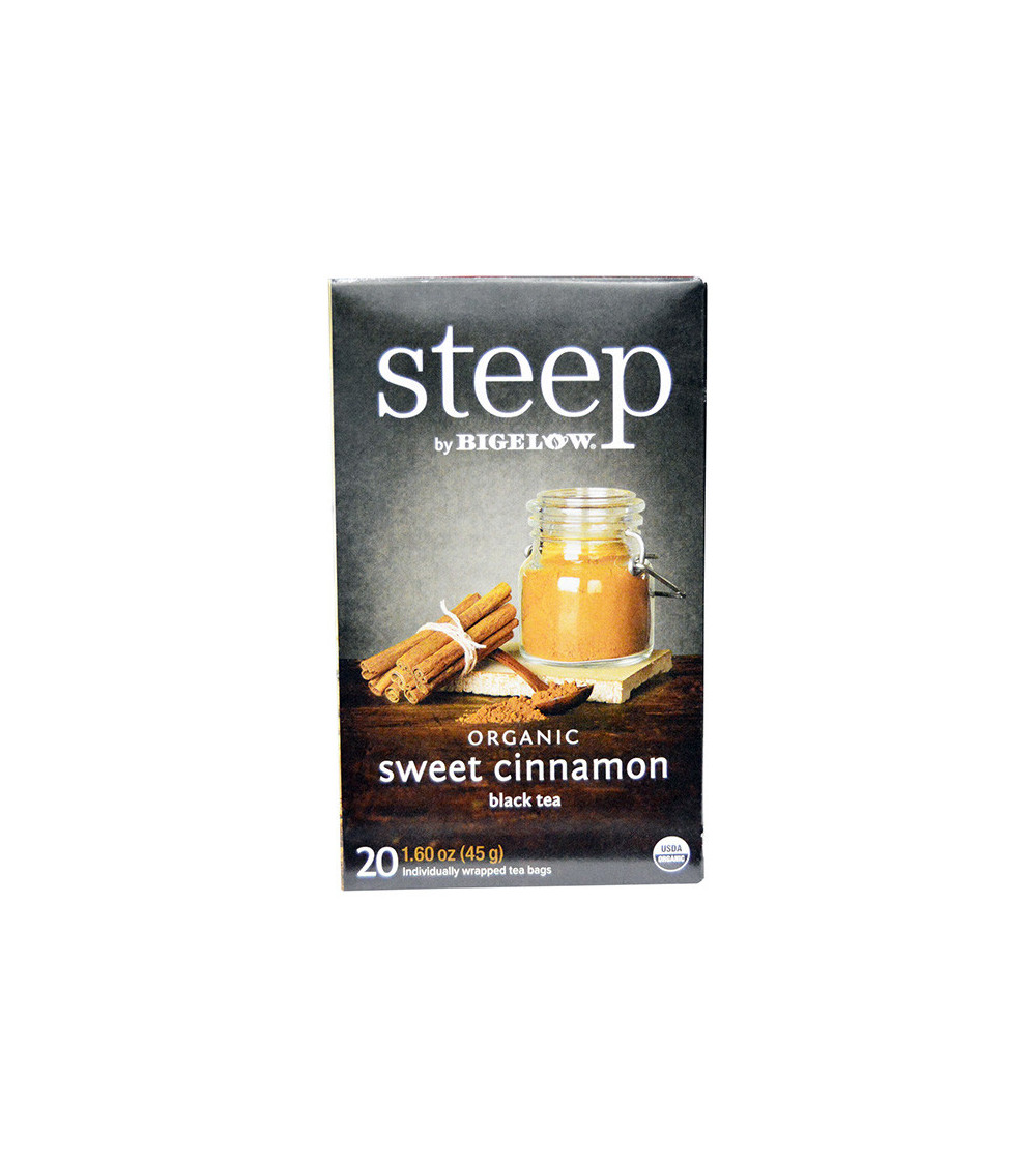 Bigelow Organic Sweet Cinnamon Black Tea 20bg 1.60 oz