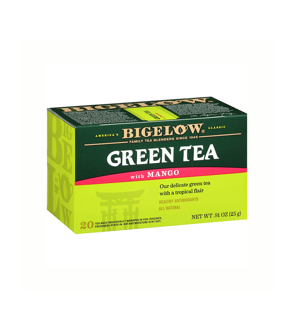 Bigelow Mango Green Tea 20bg 0.91 oz