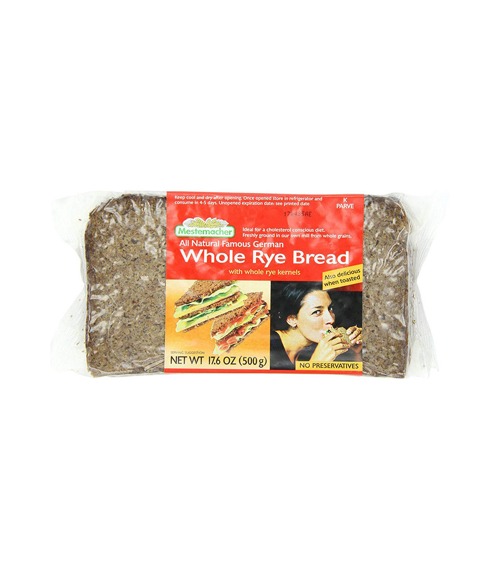Mestemacher Bread Whole Rye 17.6oz