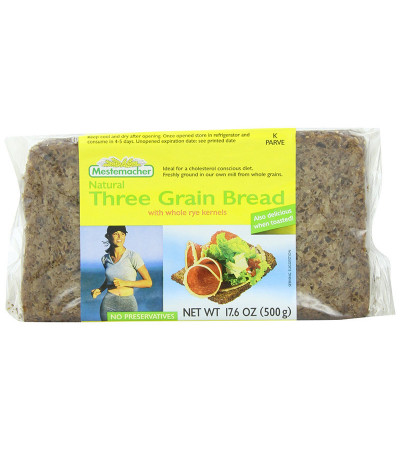 Mestemacher Bread Three Grain 17.6oz
