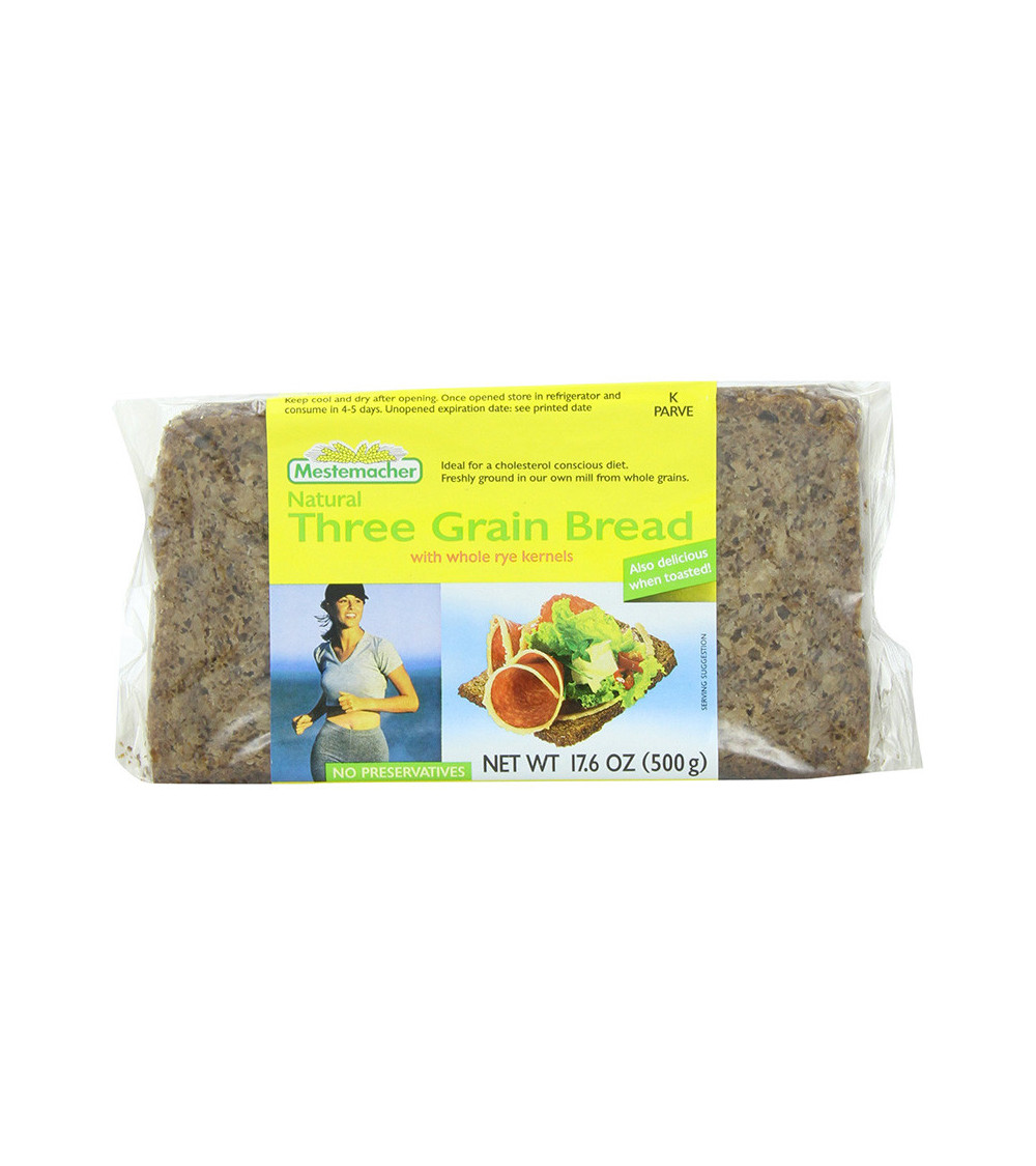 Mestemacher Bread Three Grain 17.6oz