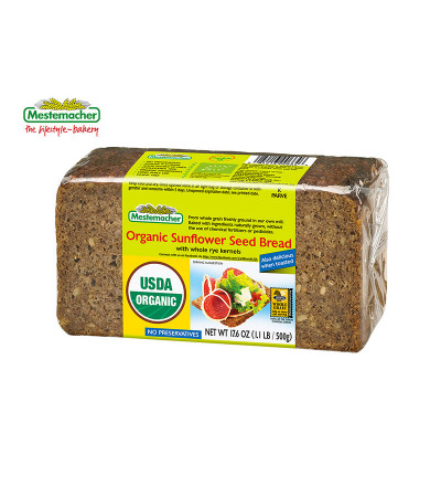 Mestemacher Bread Sunflower Seed 17.6oz