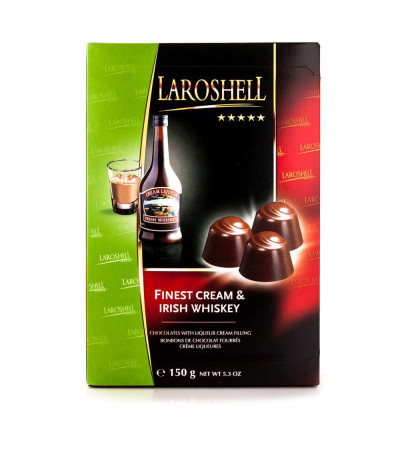 Laroshell Irish Cream Filled Chocolates 5.3oz