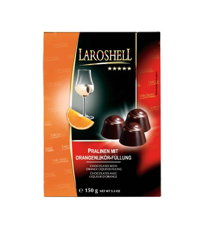 Laroshell Orange Liqueur Chocolates 5.3oz