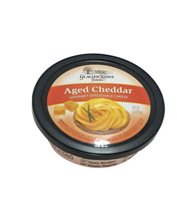Glacier Aged Cheddar Spread 8oz