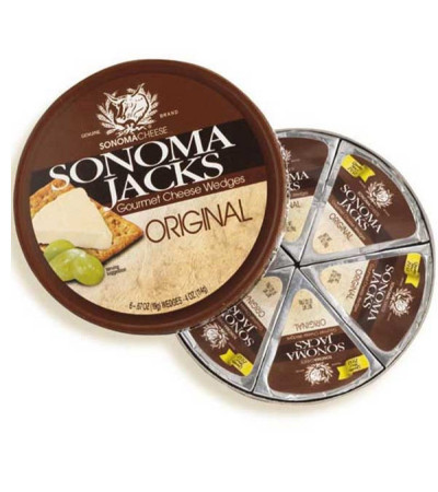 Sonoma Jack Original Cheese Wedges 4oz