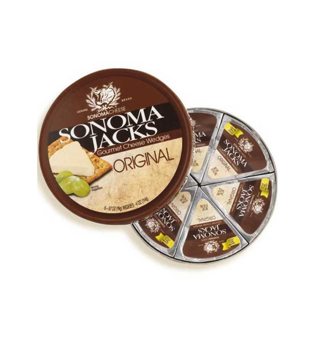Sonoma Jack Original Cheese Wedges 4oz