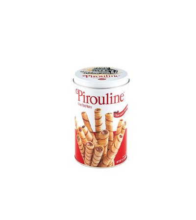 Pirouline Creme Filled Dark Chocolate Tin 14.1 oz