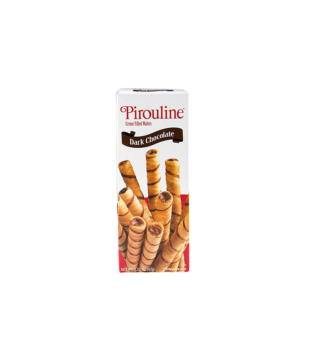 Pirouline Crème Filled Dark Chocolate Carton 3.25 oz
