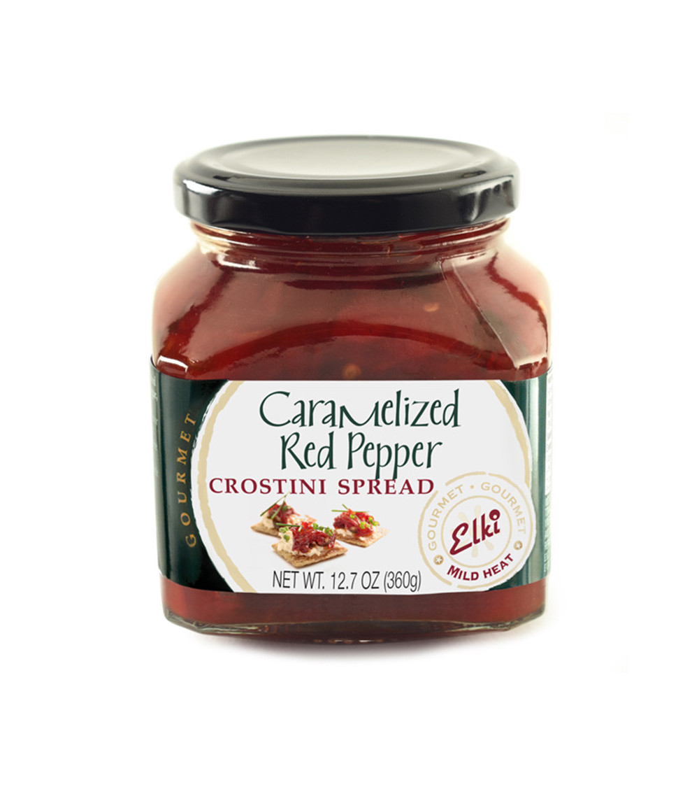 Elki Caramelized Red Pepper Crostini Spread 12.7oz