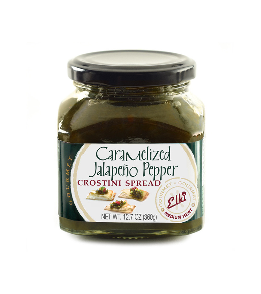 Elki Caramelized Jalapeno Pepper Crostini Spread 12.7oz