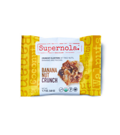 Supernola Organic GF Banana Nut Crunch Snack 1.7oz