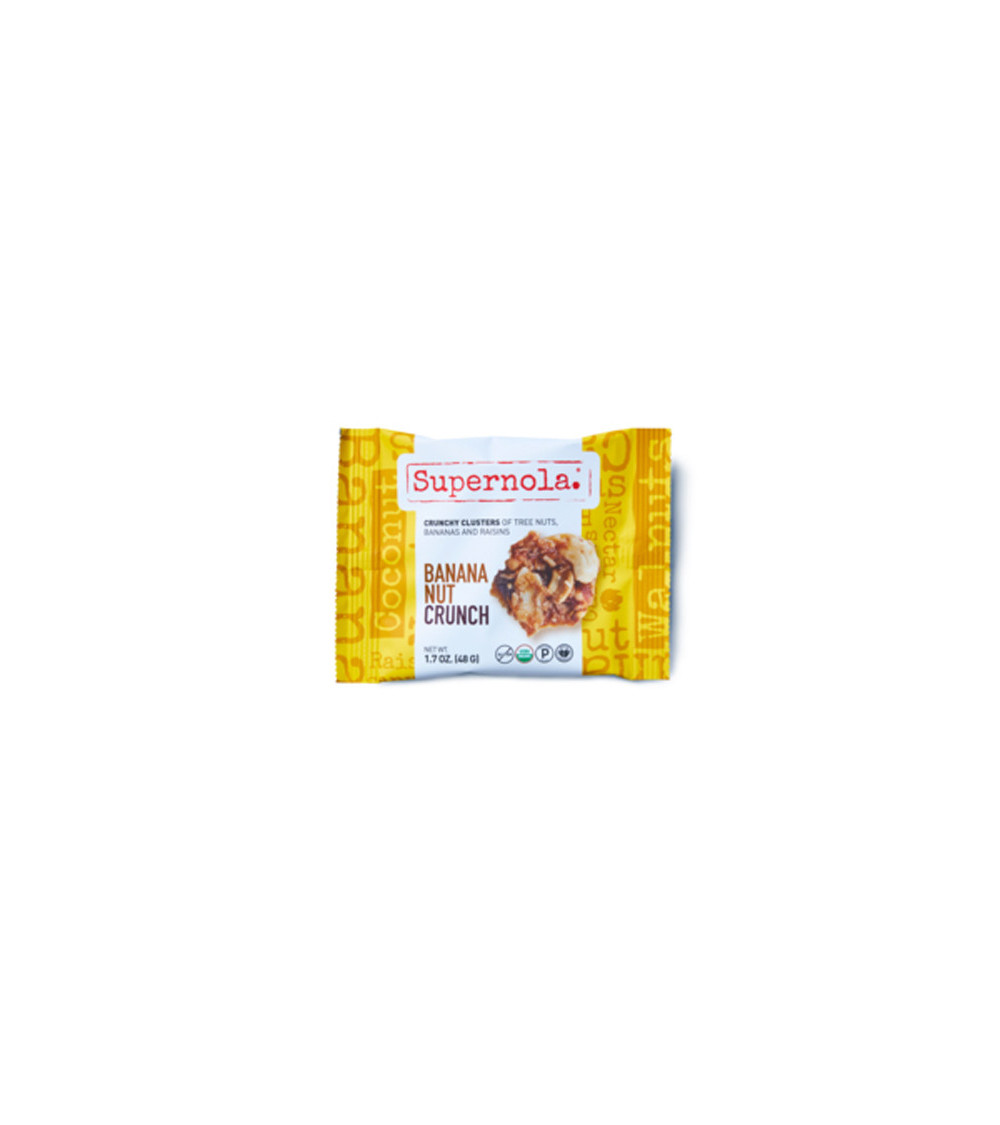 Supernola Organic GF Banana Nut Crunch Snack 1.7oz